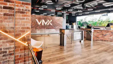 Entrance of VMX Fitness gym at Village Market mall in Nairobi